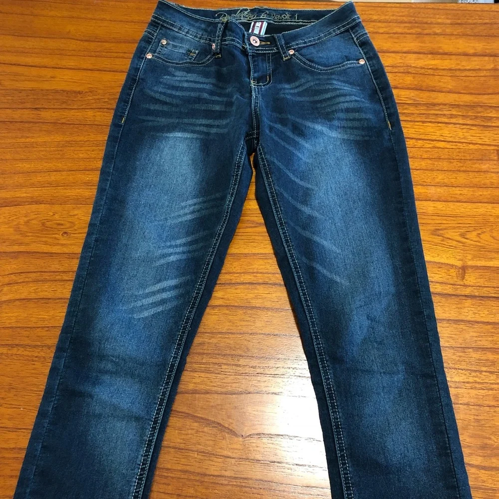 Revolution by Revolt skinny Jeans with whiskering - Picture 3 of 6